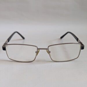 Rectangle Metal Combo Optical Frame Only (Silver)